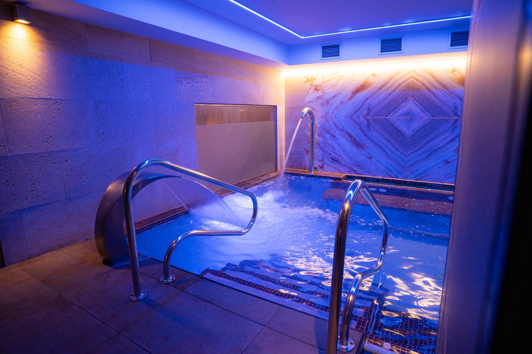 Circuito spa en Barcelona — instalaciones del centro ROC Nature